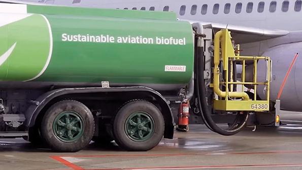 sustainable aviation fuel truck