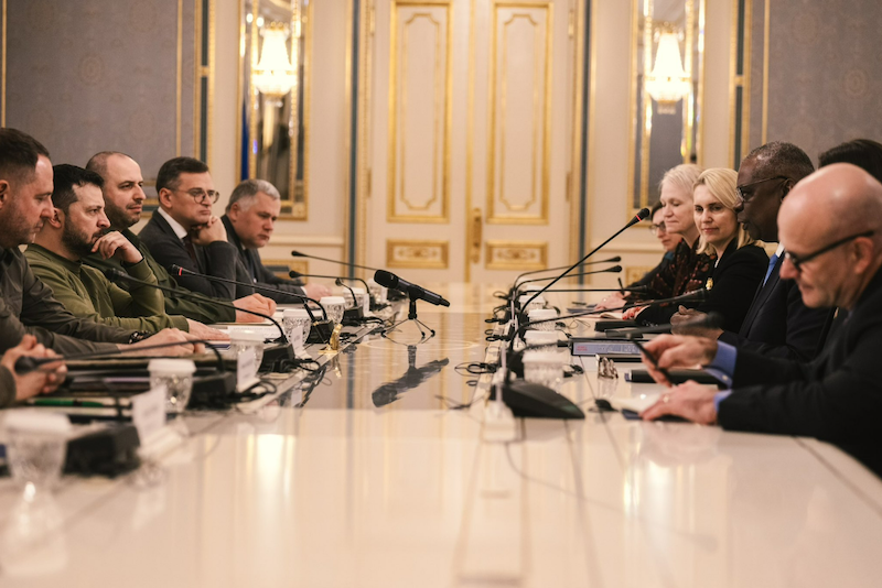 Ukrainian and U.S. delegations meet Nov. 20 in Kyiv