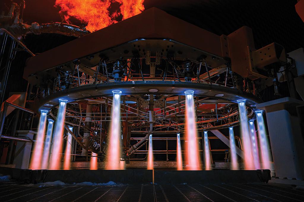 Hopper2 vertical-takeoff-and-landing rocket