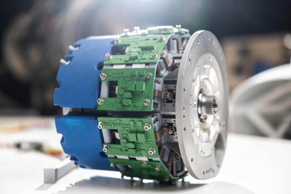 Hybrid deals electric motor