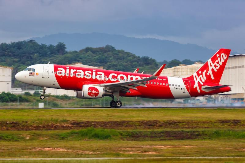 airasia a320 Kuala Lumpur airport
