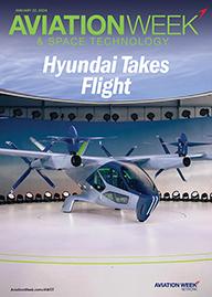 Cover of Jan. 22, 2024, Digital Edition of AW&ST