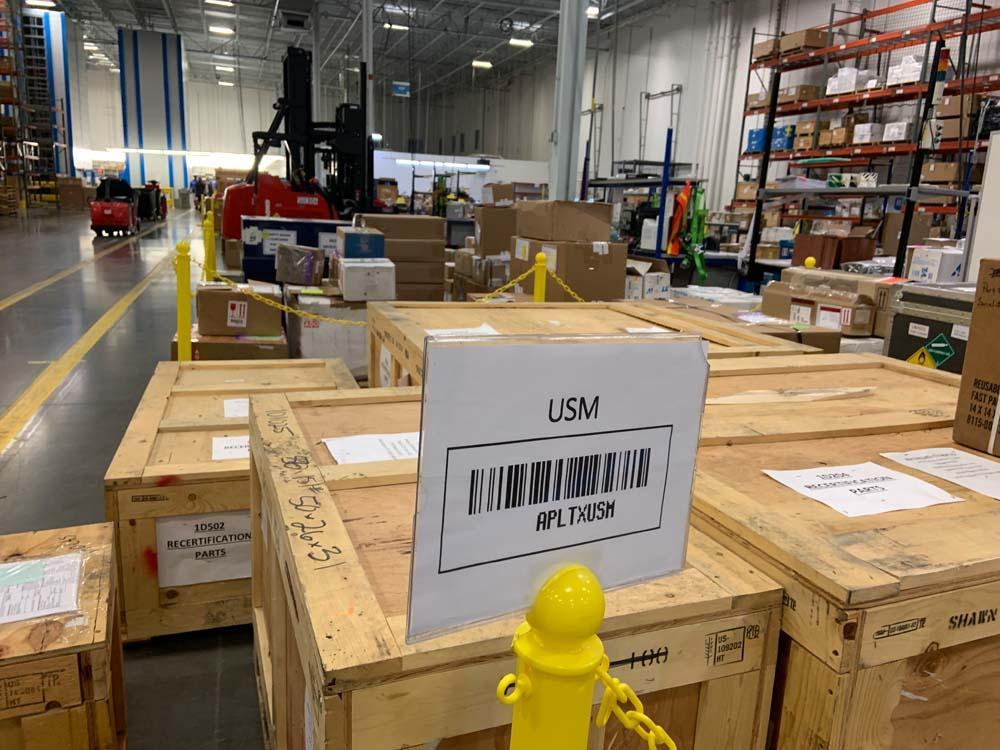 USM parts in warehouse