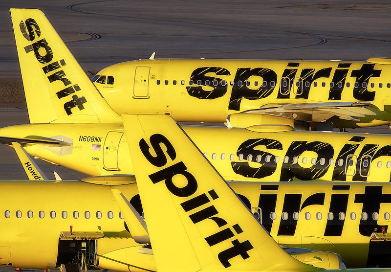 spirit airlines jets