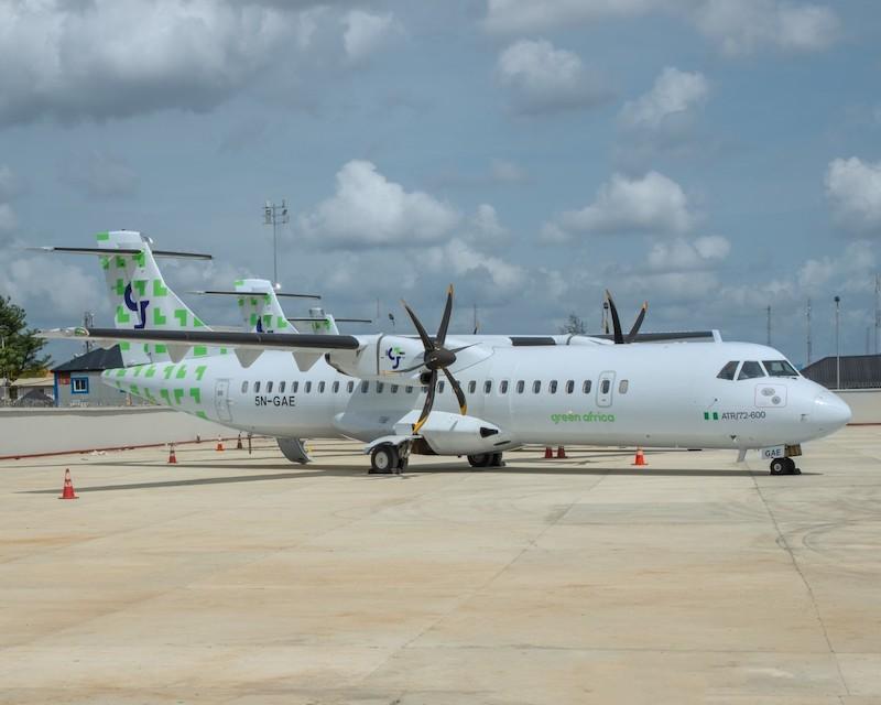 green Africa airways atr 72s