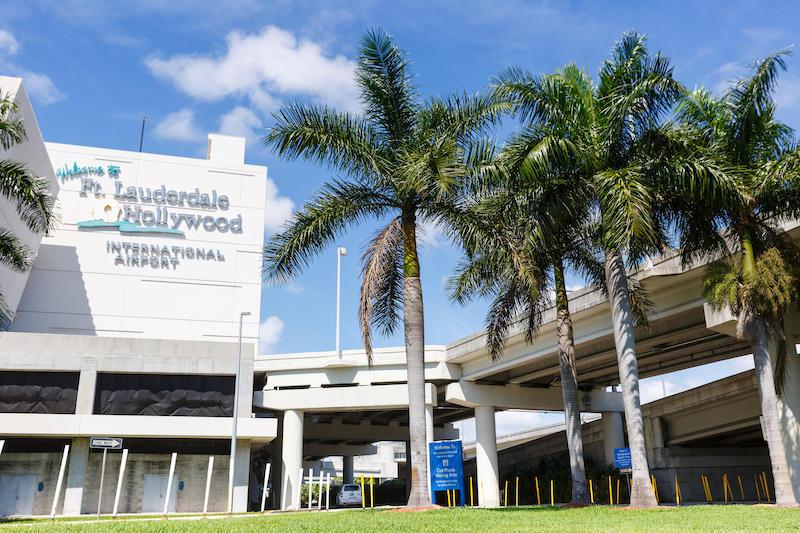 Fort Lauderdale-Hollywood International Airport, Florida, will receive the largest allocation of $50 million.