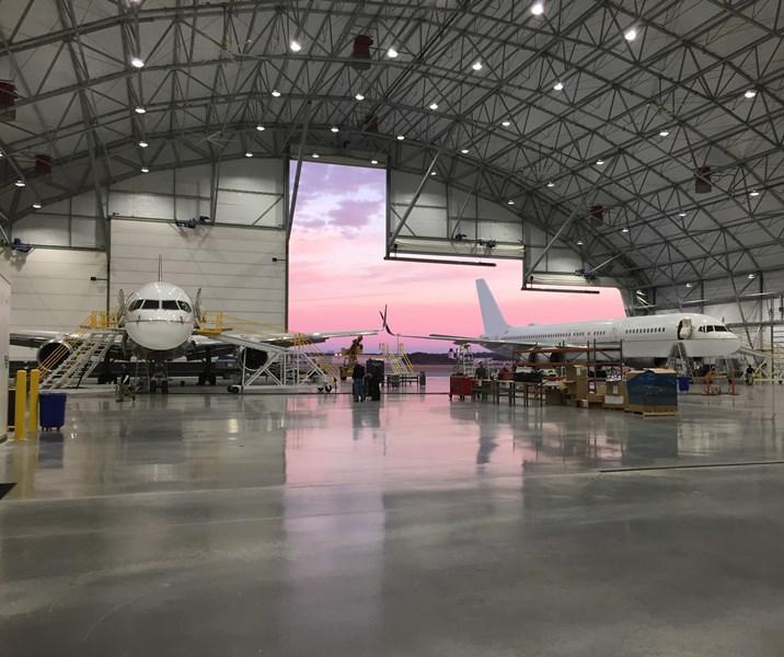 AAR maintenance hangar