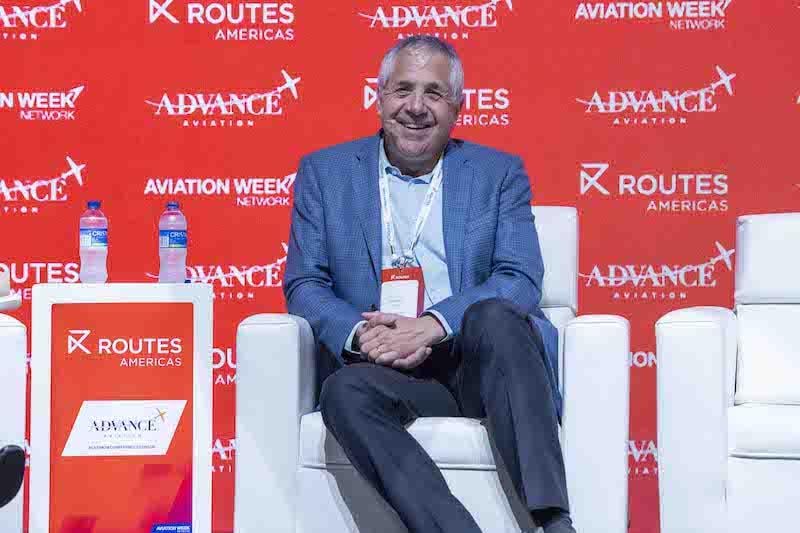  LATAM Airlines Group CEO Roberto Alvo at Aviation Week Network’s Routes Americas conference in Bogota
