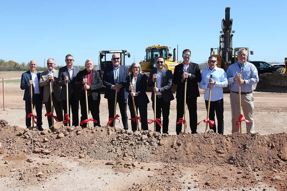 Ascent Aviation Services hangar groundbreaking ceremony