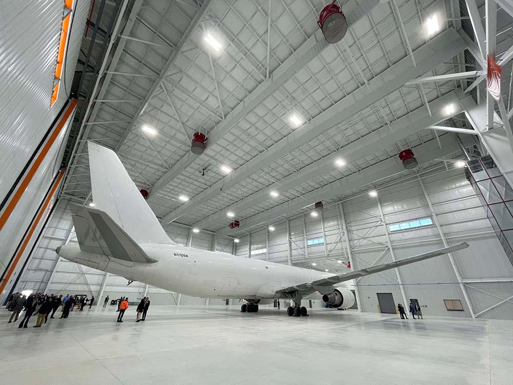 FEAM's new CVG hangar