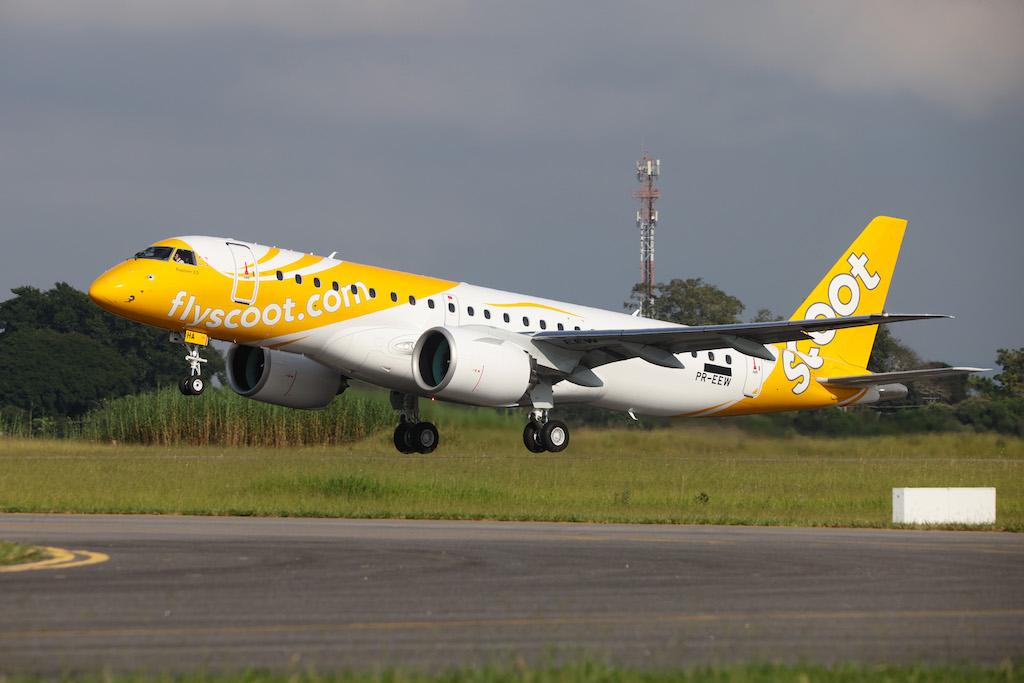 Gallery: Scoot Becomes First Asia-Pacific Airline To Receive Embraer ...