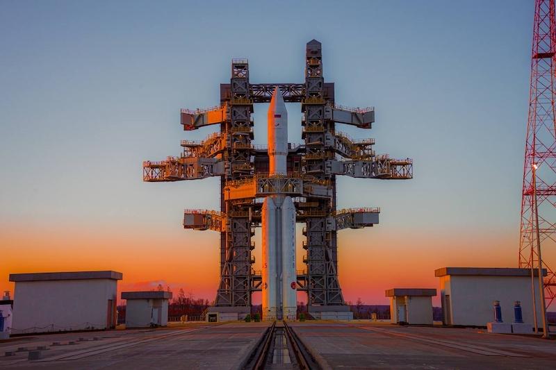 Angara A5 on the new launchpad in Vostochny