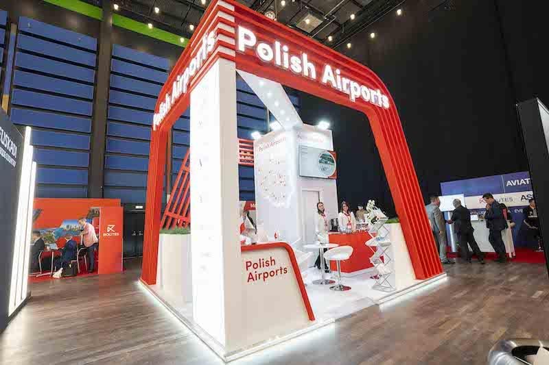 polish airports booth routes europe 2024