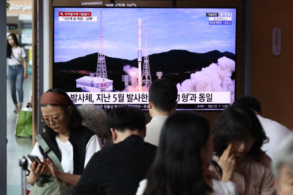 North Korean spy satellite launch attempt