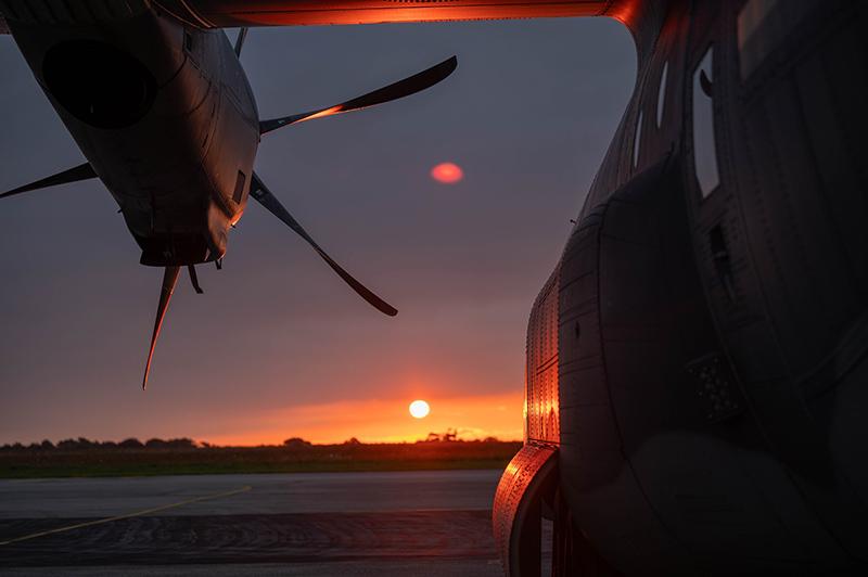D-Day C-130J Sunrise