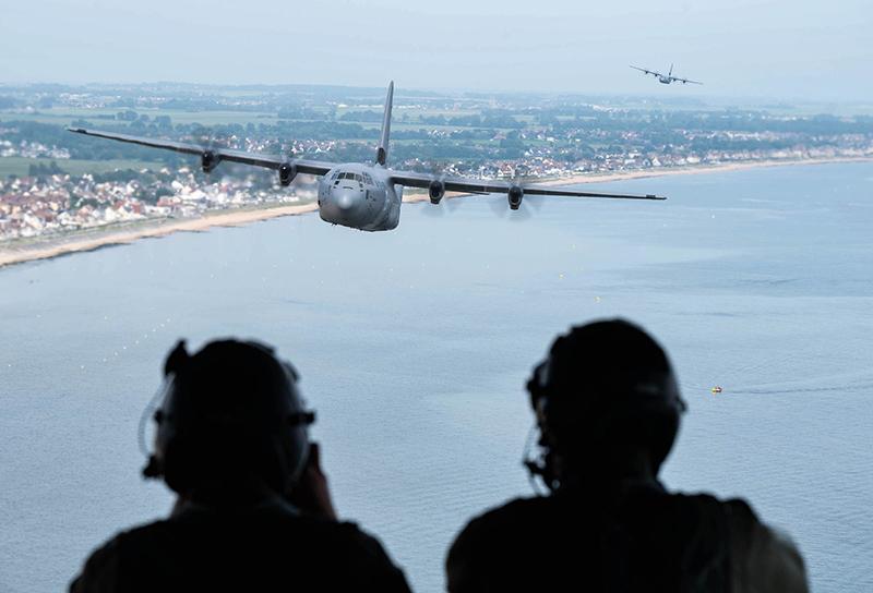 D-Day C-130J Ramp View