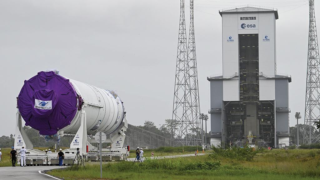 Ariane 6 at European Space Agency launch site