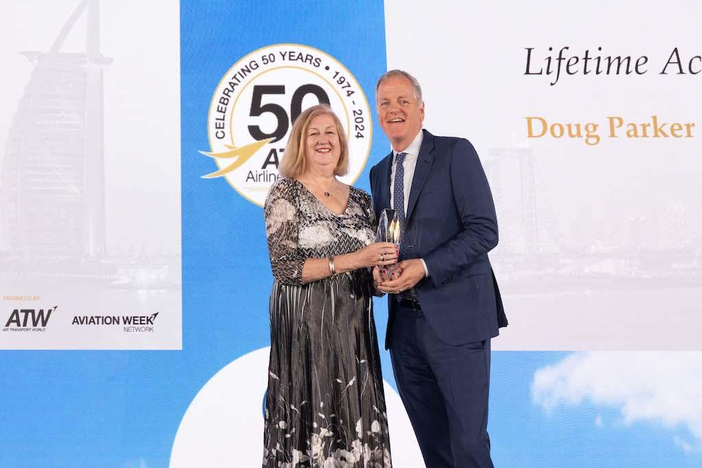 Karen Walker and Doug Parker