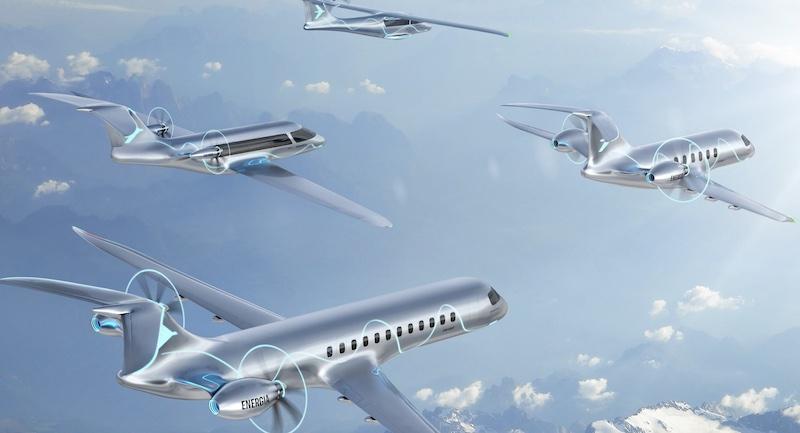 energy aircraft rendering
