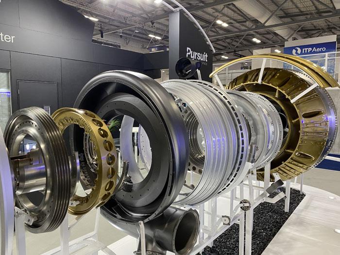 Pursuit Aero engine components