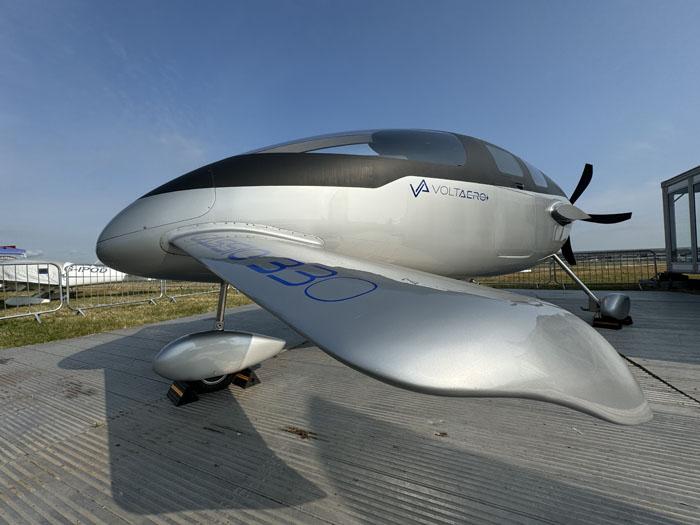 Mock-Up Of The VoltAero Cassio 330