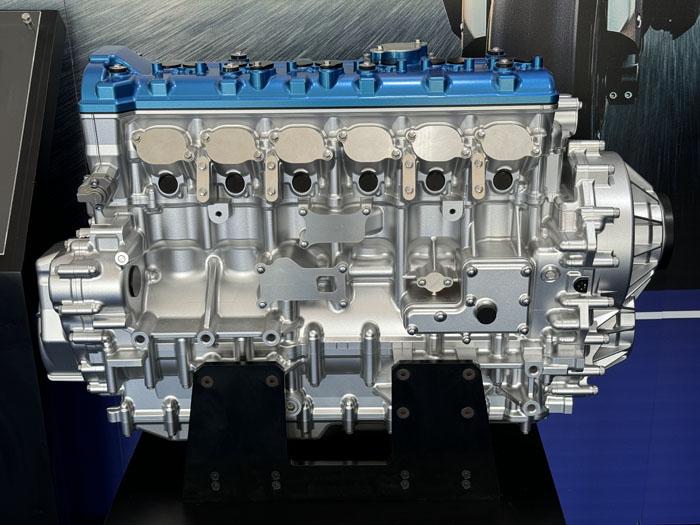 Kawasaki 6-Cylinder Turbo Engine