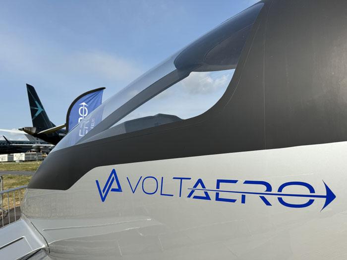 VoltAero Cassio 330 Mock-Up On The Static Display