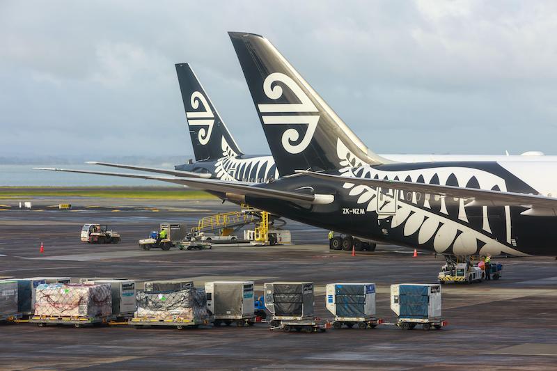 Air New Zealand 787 tails