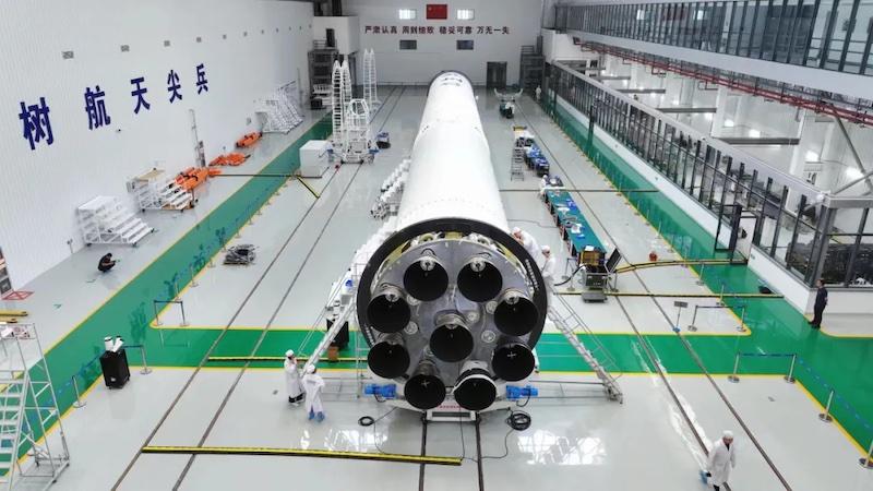 Tianlong-3 rocket with TH-12 engines