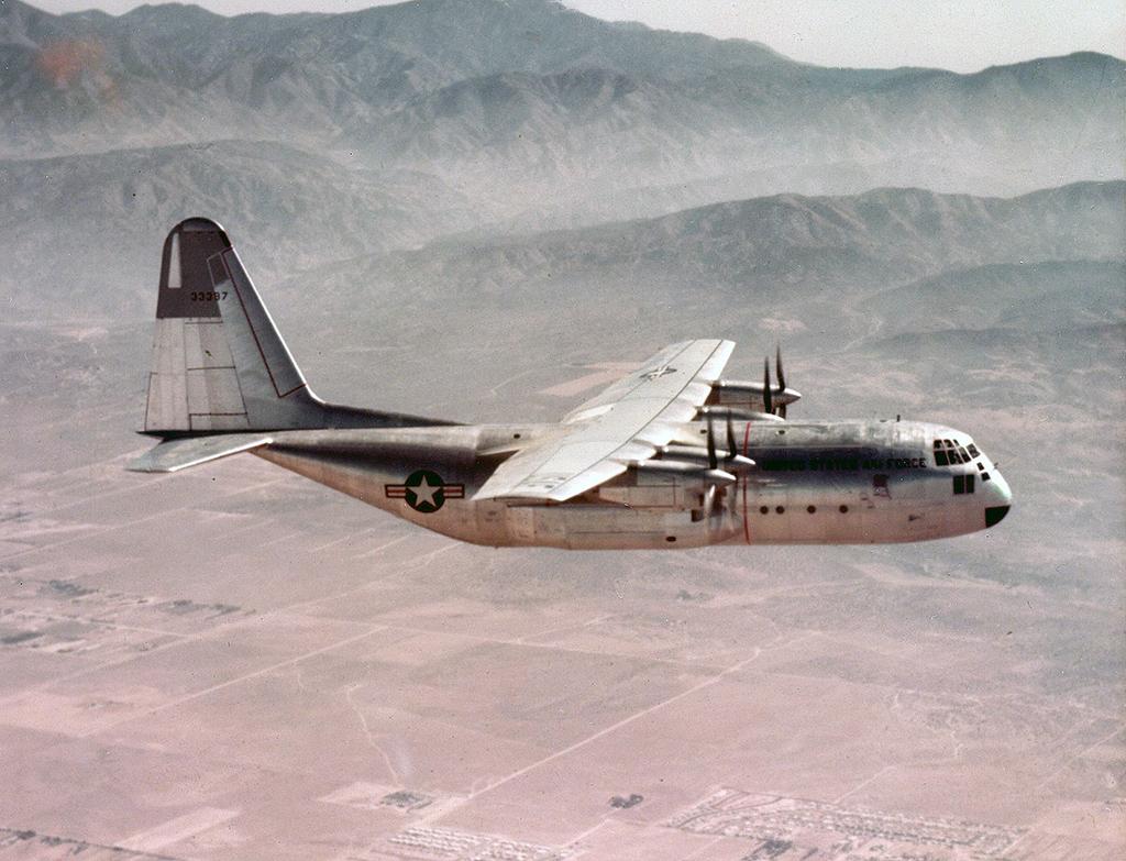 YC-130 First Flight Color