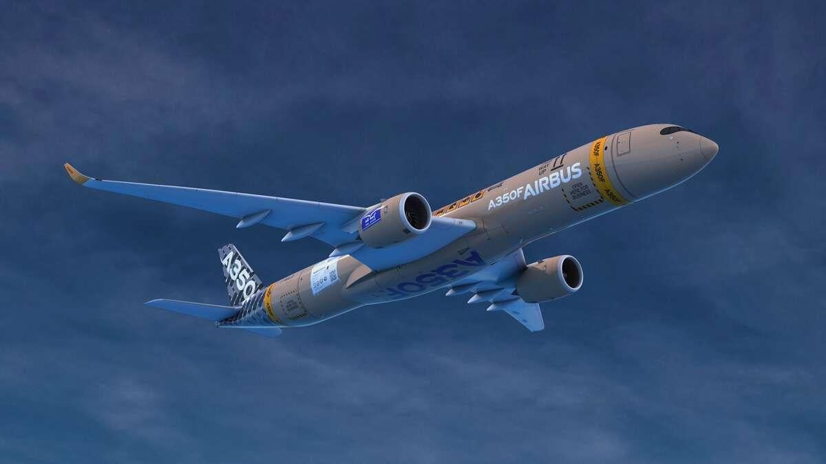 Airbus A350F rendering