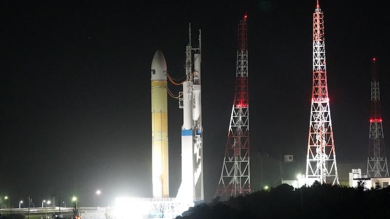 the JAXA launch of ALOS-4 on H3
