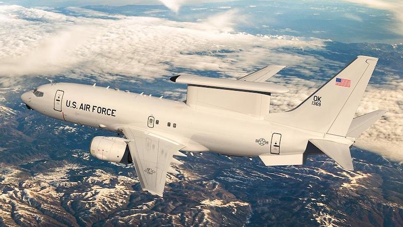 Rendering of a U.S. Air Force E-7A Wedgetail