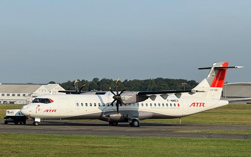 ATR 72-600 at Farnborough Airshow