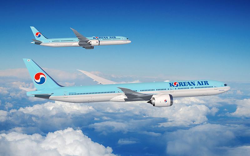 Korean Air 777X and 787