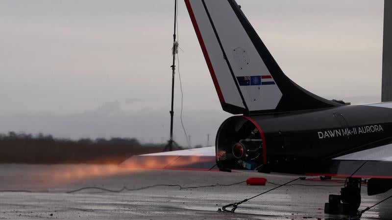 Dawn conducted an all-up test of the Mk-II Aurora ahead of its planned supersonic flight test campaign