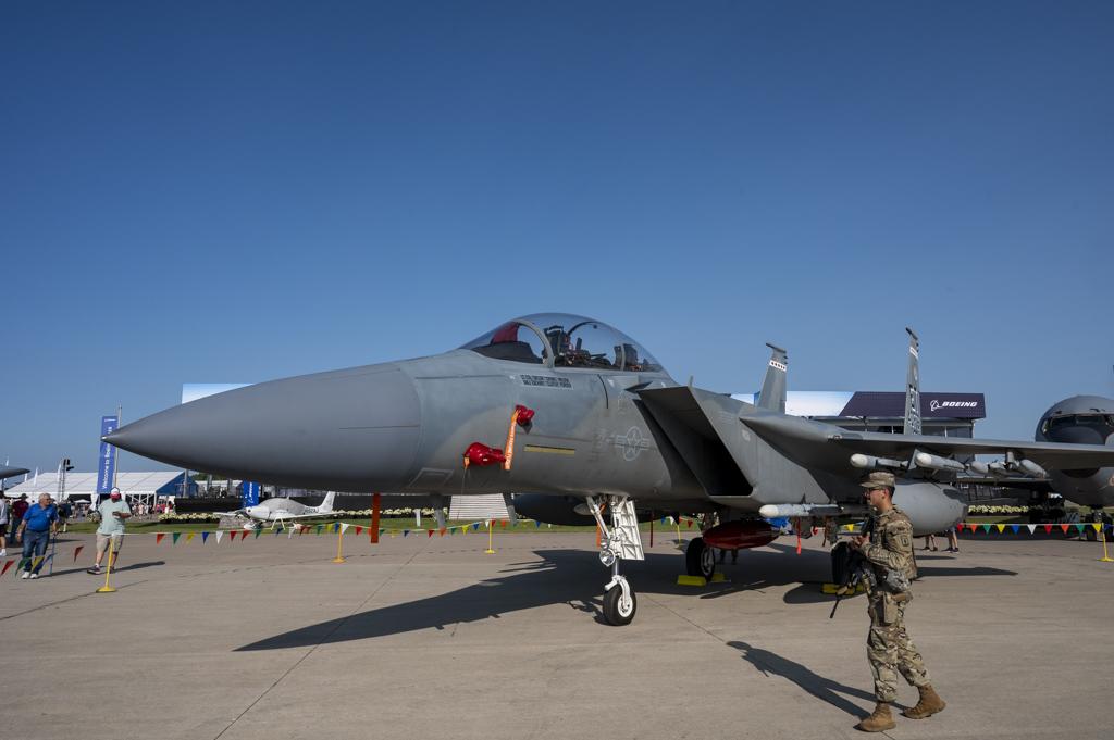 USAF F-15EX at AirVenture 2024