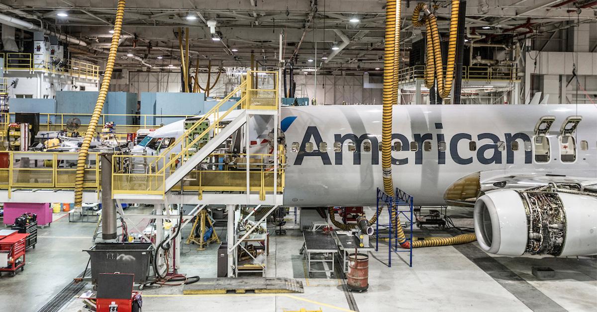 American Airlines MRO facility in Tulsa