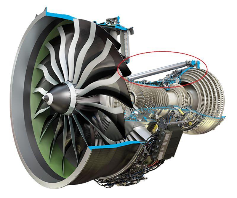 GE9X with mount failure highlighted 