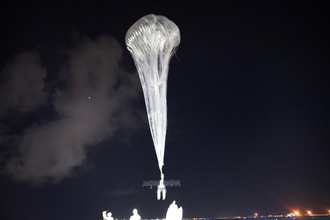 U.S. Army high-altitude balloon launch