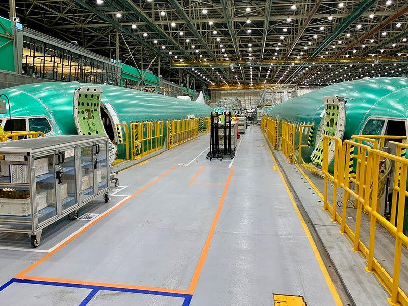 Boeing factory