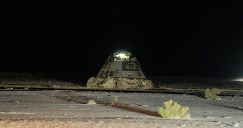 starliner after landing