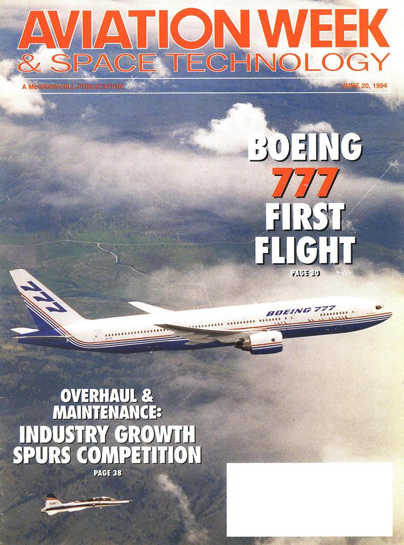 Phil Condit, Alan Mulally, Dale M. Hougardy and Ronald A. Ostrowski, Boeing