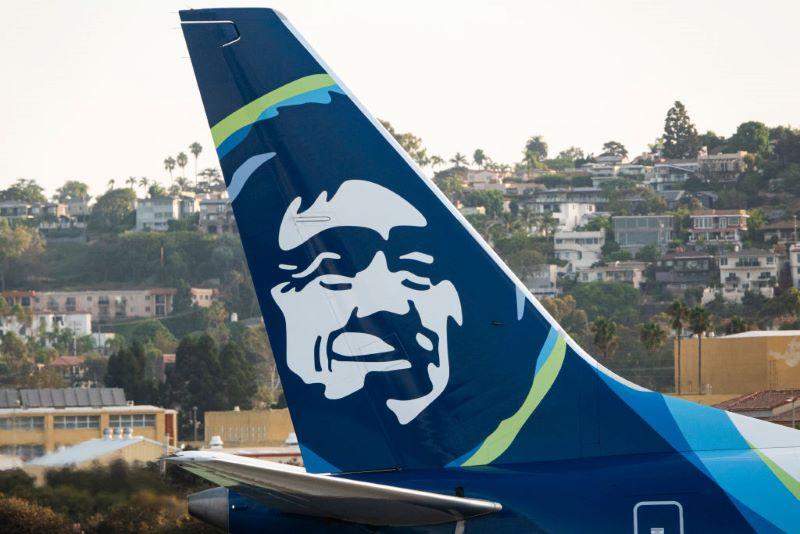 Alaska 737-9 San Diego