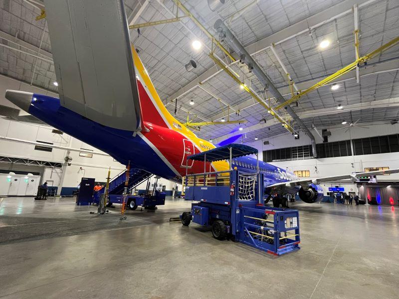 Southwest Airlines hangar