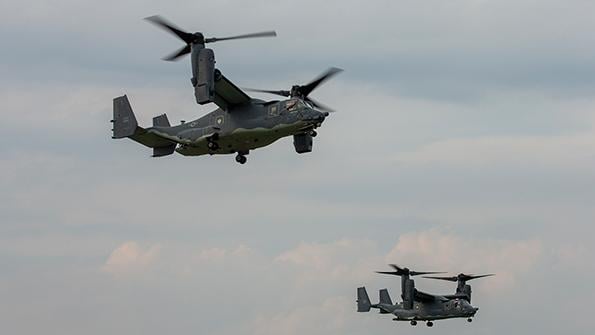 Bell Boeing Osprey in flight