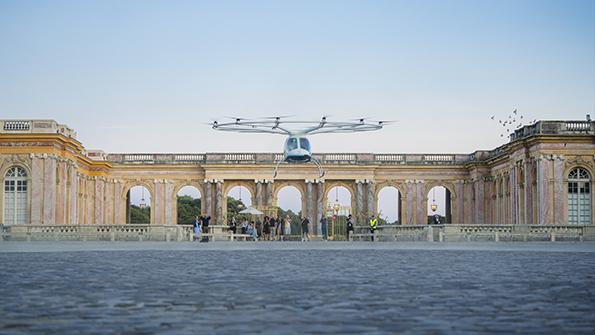 Volocopter 2X prototype in Versailles