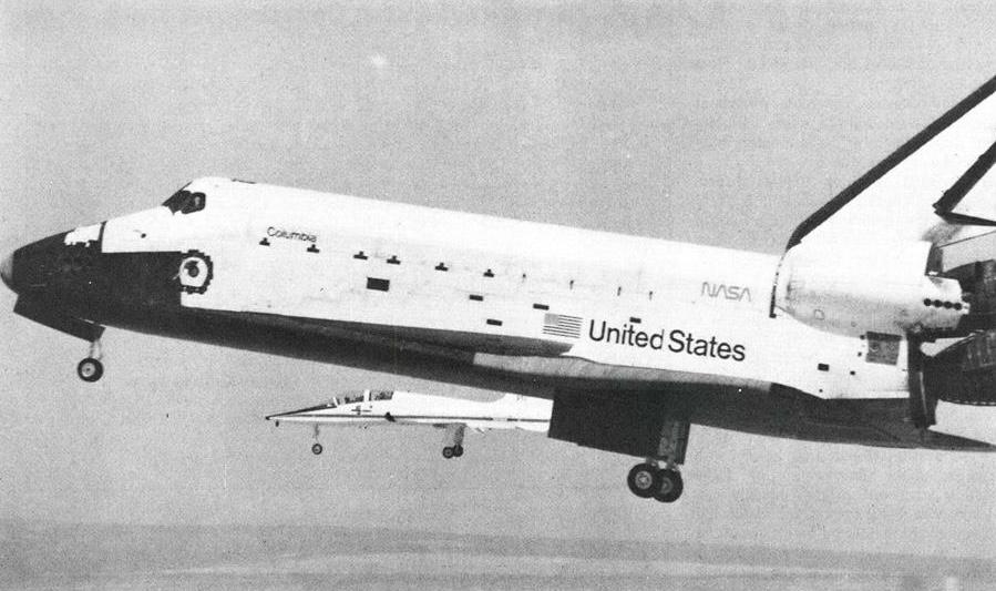 John Young and Bob Crippen, NASA Astronauts