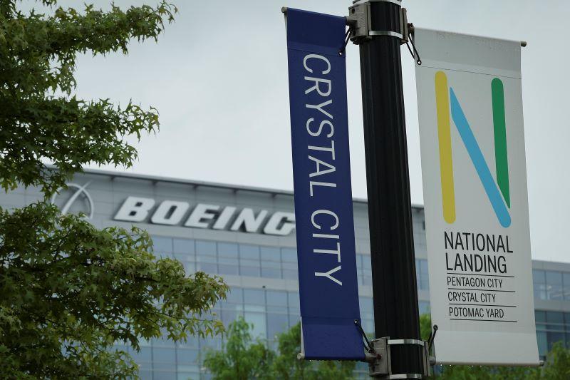 Boeing building in Virginia