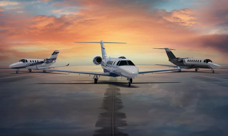 A rendering of new Citation jets